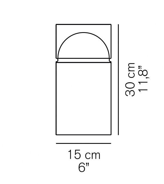 Medusa Oluce Lampada da Tavolo