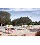 Lissoni Outdoor Collection Knoll Couchtisch