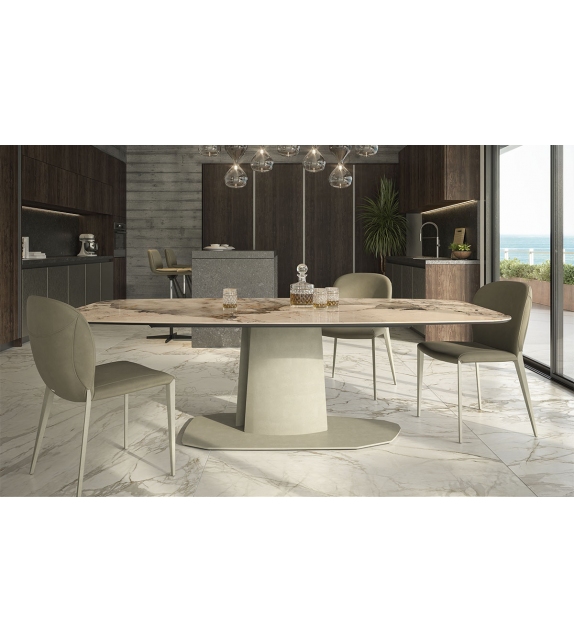 Aviator Keramik Lift Table Cattelan Italia