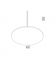 Asintoto Davide Groppi Pendant Lamp