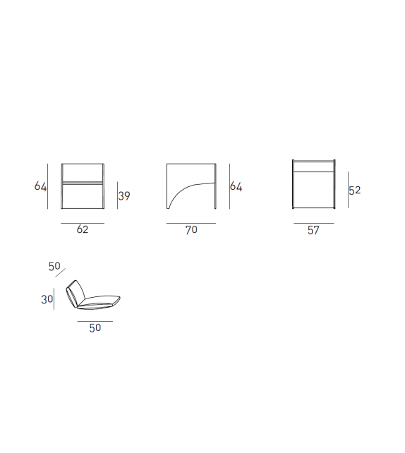 Ark Living Divani Fauteuil