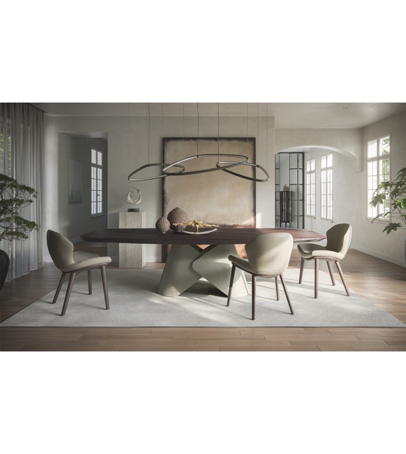 Scott Wood Table Cattelan Italia