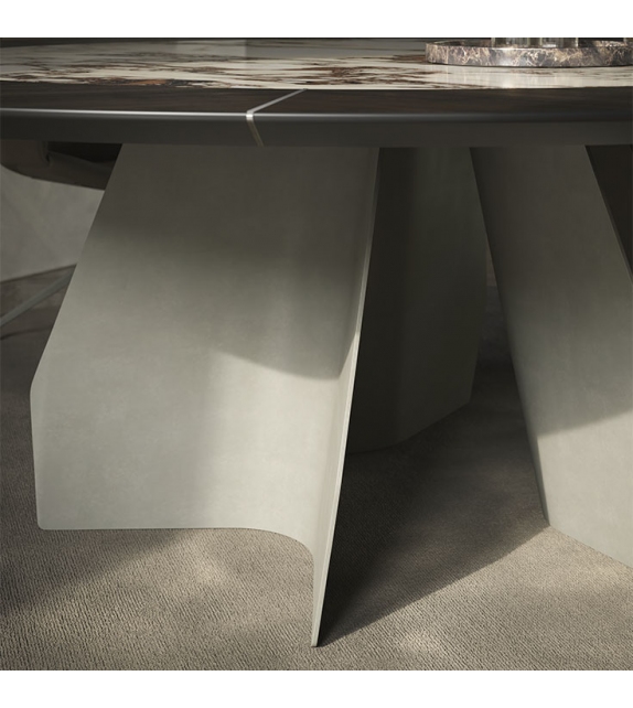 Senator Ker-Wood Round Cattelan Italia Tavolo