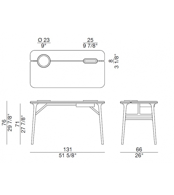 Aksel Porada Writing Desk