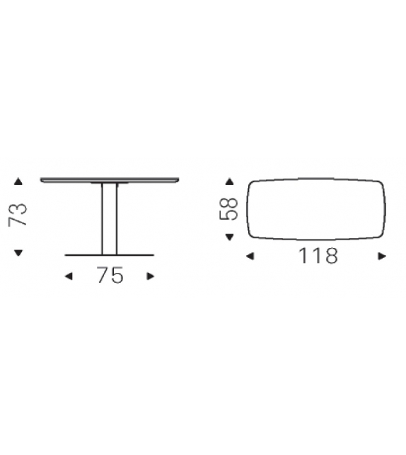 Run Keramik Cattelan Italia Desk