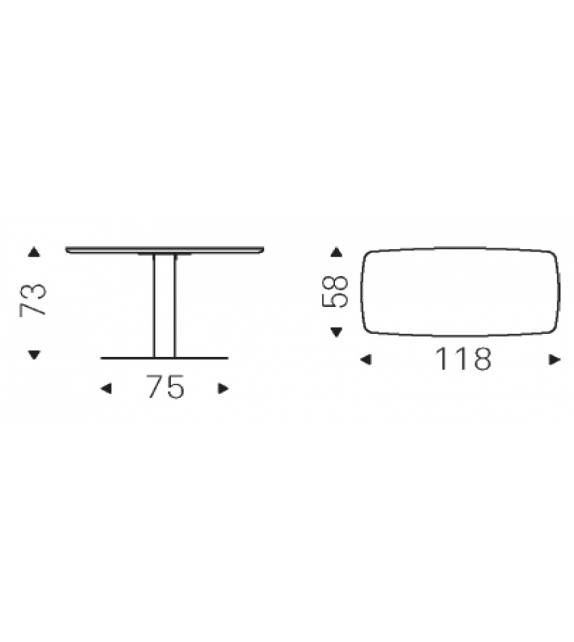 Run Wood Cattelan Italia Schreibtisch