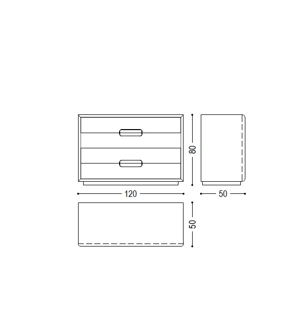 Sospiro Riva 1920 Chest of Drawers