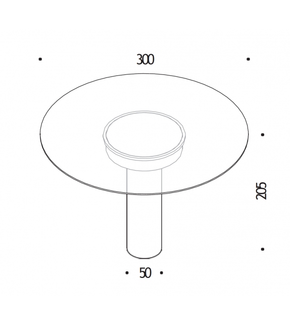 Vis à Vis Davide Groppi Làmpara de Mesa