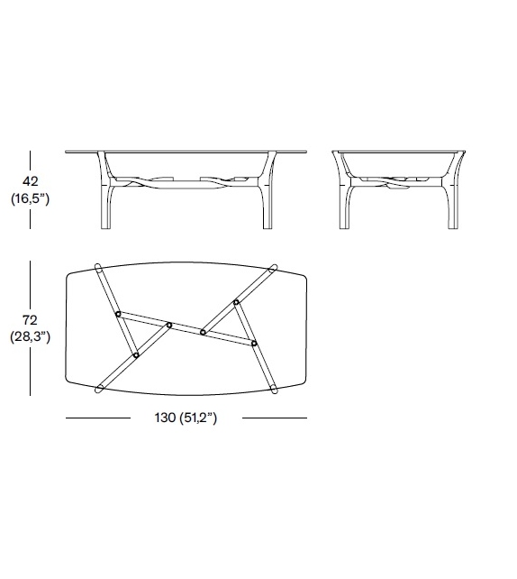 Carlina BD Barcelona Table Basse