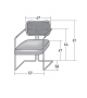 Arno Natevo Small Armchair