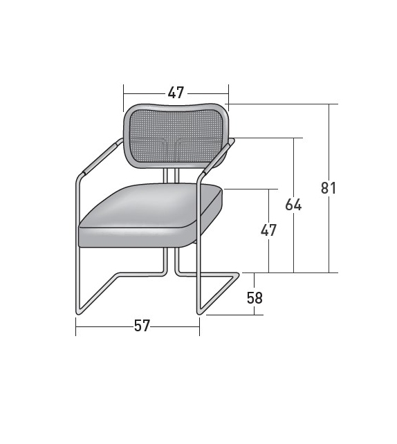 Arno Natevo Small Armchair