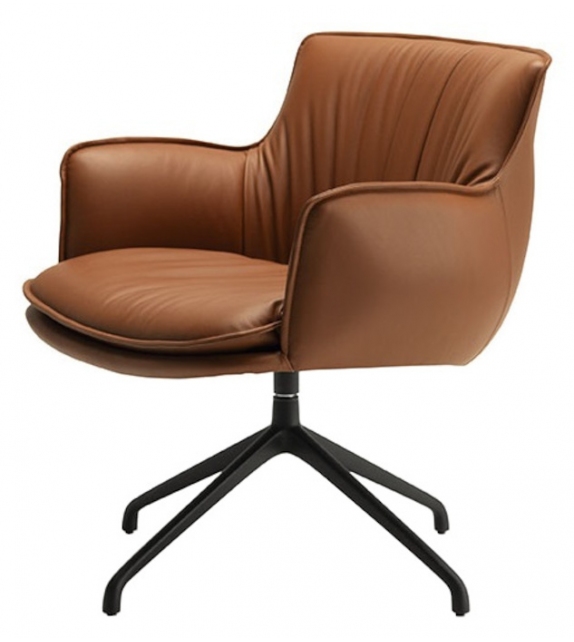 Rhonda Lounge Cattelan Italia Swivel Armchair