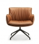 Rhonda Lounge Cattelan Italia Poltrona Girevole