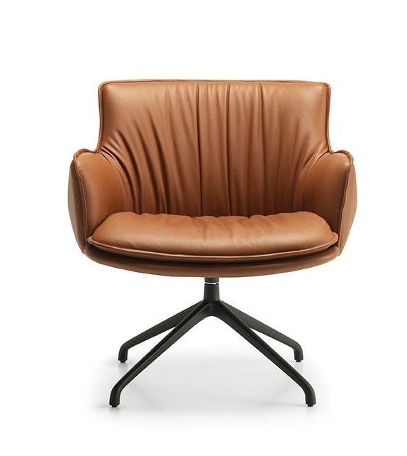 Rhonda Lounge Cattelan Italia Poltrona Girevole