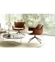 Rhonda Lounge Cattelan Italia Swivel Armchair