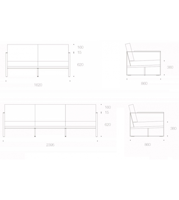 Garden Easy Sofa Röshults Sofá