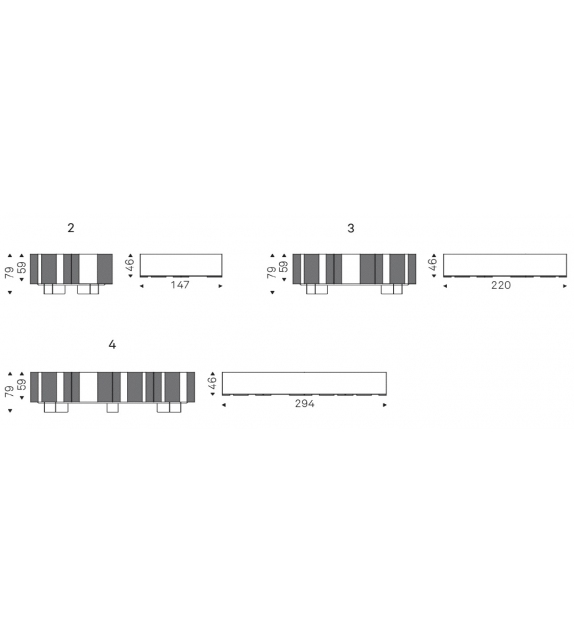 Amsterdam Cattelan Italia Buffet