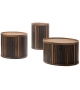 Ready for shipping - Drum Side Table Ceccotti Collezioni - H 50 cm