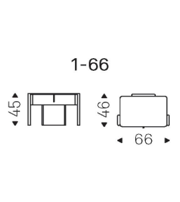 Julian Cattelan Italia Mesilla de Noche