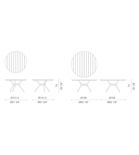 Branch Table Lido Cappellini Mesa