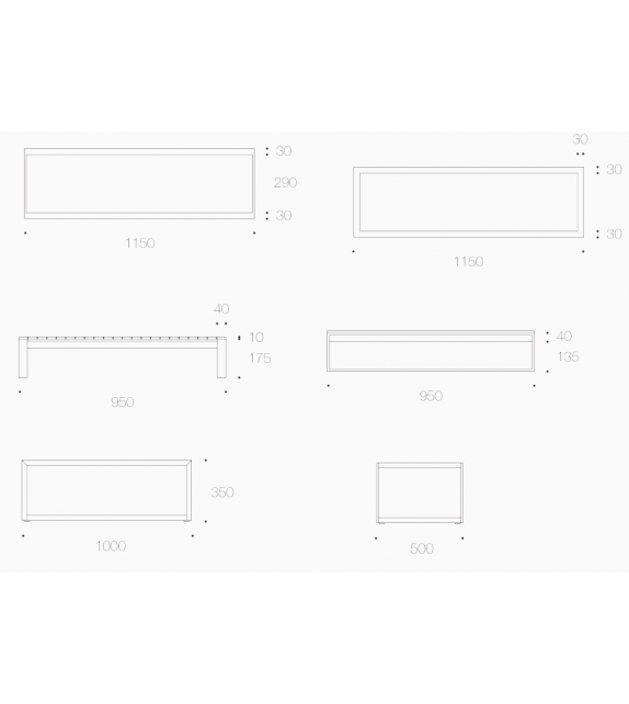 Garden Moore Röshults Coffee Table
