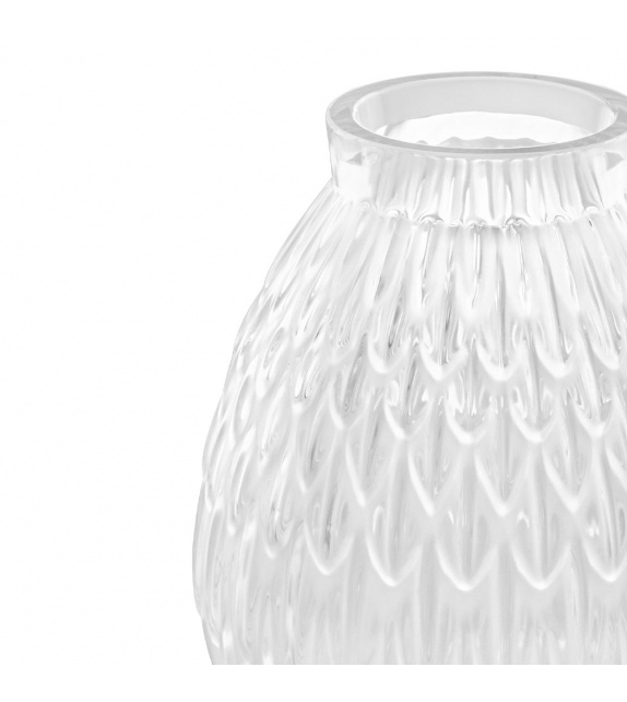 Plumes Lalique Vase