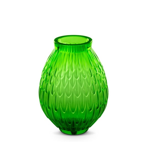 Plumes Lalique Jarrón