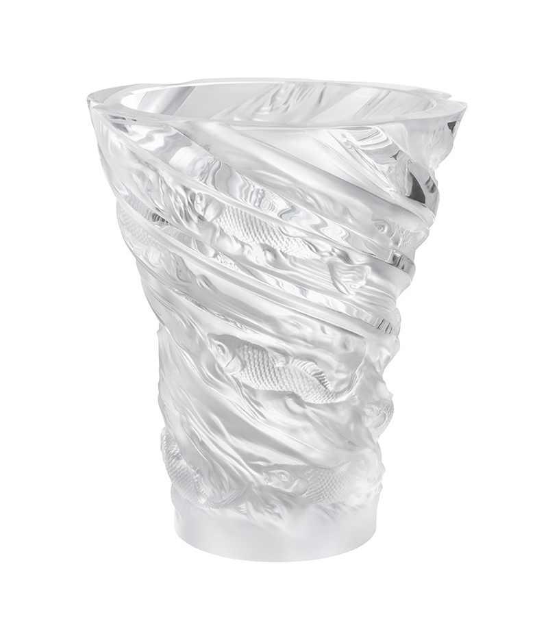 Carpes Koi Lalique Vase