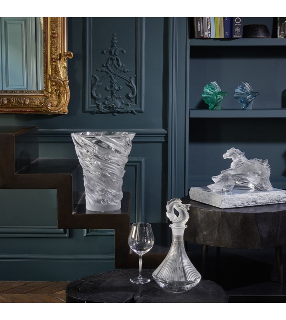 Vase Carpes Koi Lalique