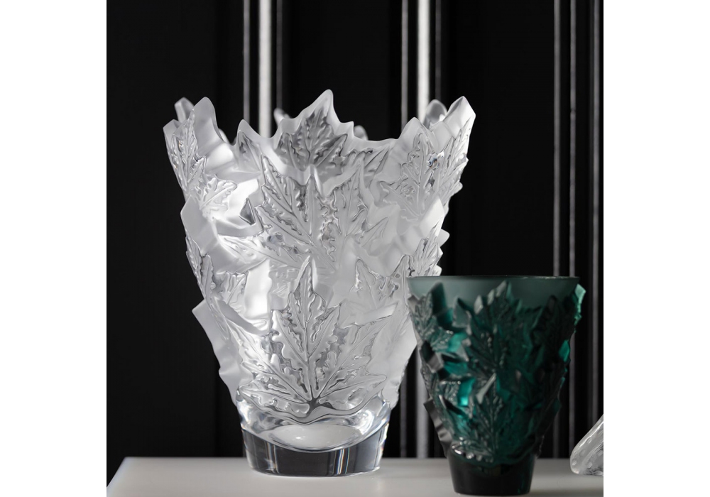 RU-6021　LALIQUE クリスタル　シルヴィ　花瓶 RU-6021 LALIQUE クリスタル シルヴィ 花瓶 Lalique Sylvie
