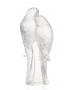 2 Parakeets Lalique Skulptur