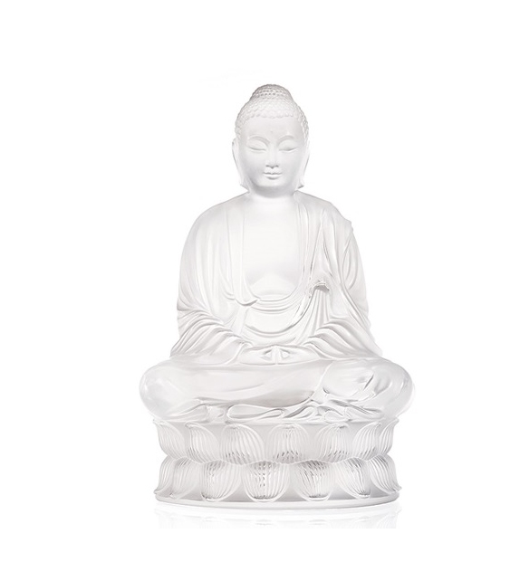 Small Buddha Lalique Escultura