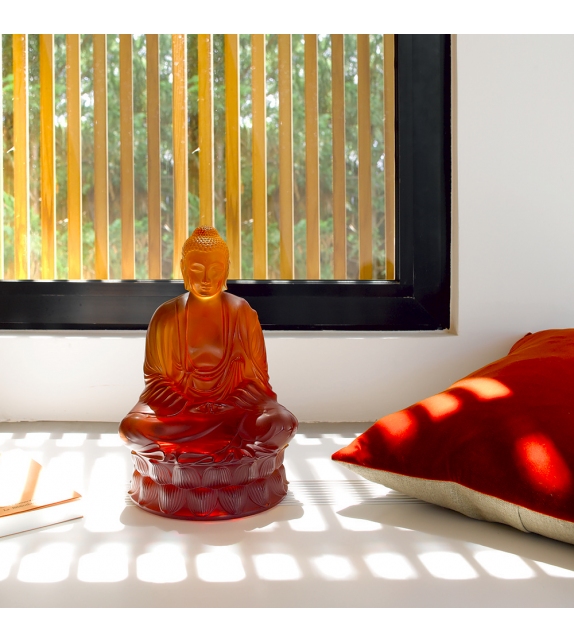 Small Buddha Lalique Scultura