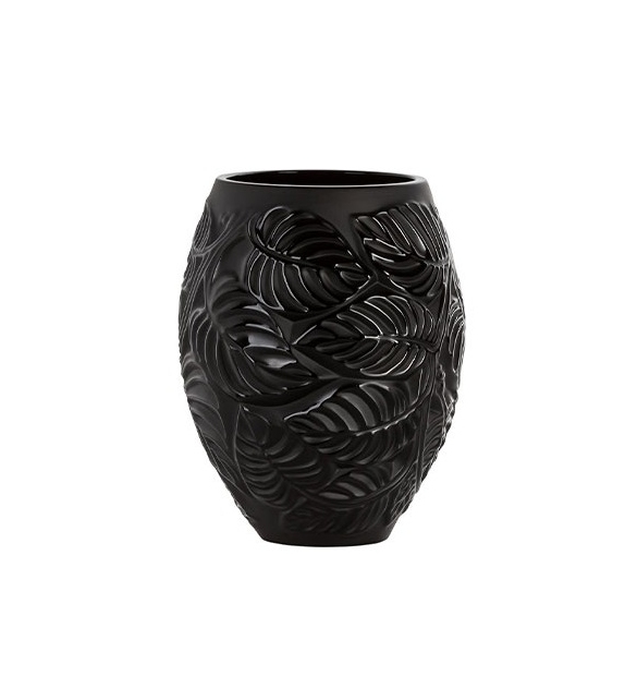 Feuilles Lalique Vase