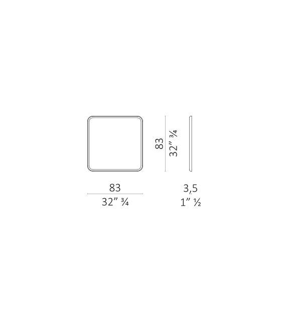 Duo Mirror Poltrona Frau & Ceccotti Collezioni Miroir