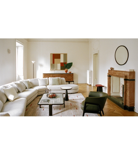 Duo Mirror Poltrona Frau & Ceccotti Collezioni Espejo