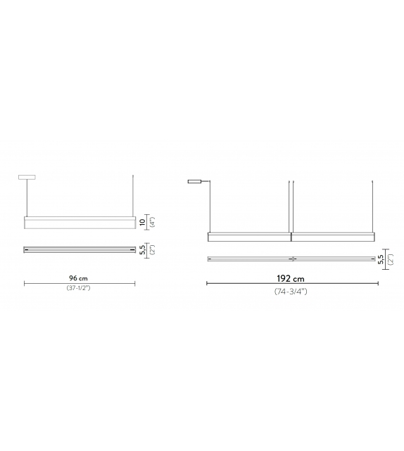 Modula Slamp Lampada a Sospensione