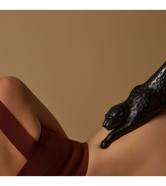 Zeila Panther Lalique Escultura