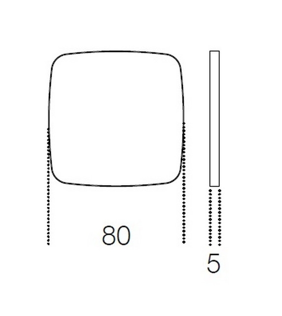 Soft Espejo Cuadrado Gallotti&Radice