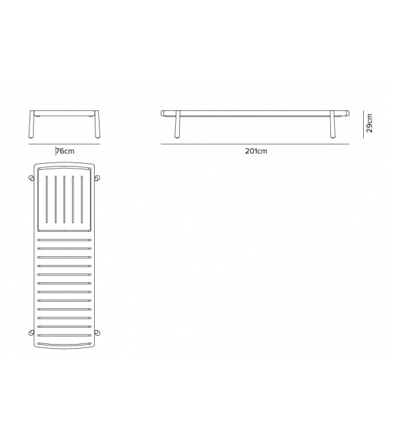Ukiyo Tribù Sunlounger