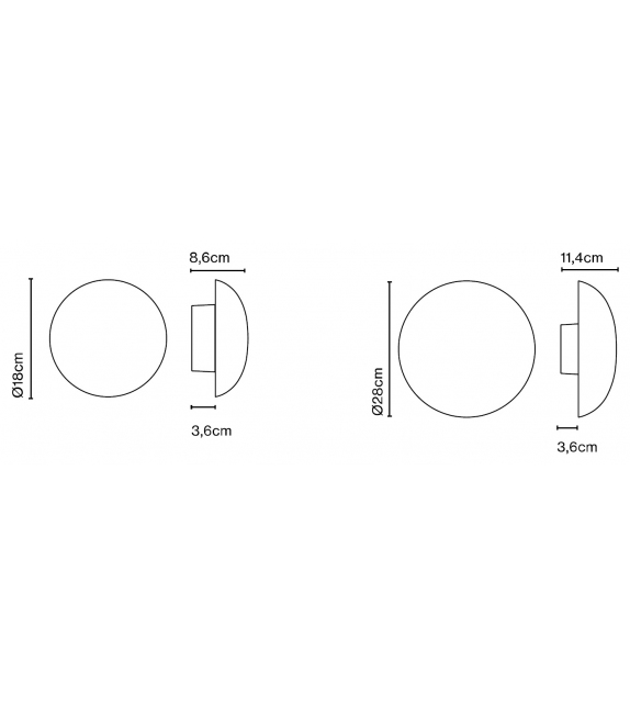 Babila Outdoor Marset Wall/Ceiling Lamp