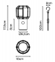 Chispa Marset Lampe de Table / Portable