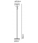 Copérnica P190 Marset Floor Lamp