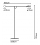 Copérnica P Marset Floor Lamp