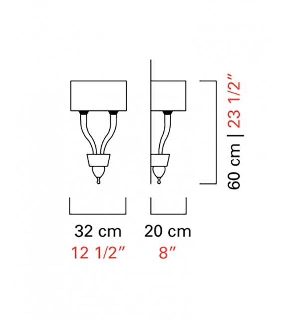 Pandora Barovier & Toso Wall Lamp
