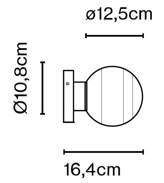 Dipping Light A2-13 Marset Wall/Ceiling Lamp
