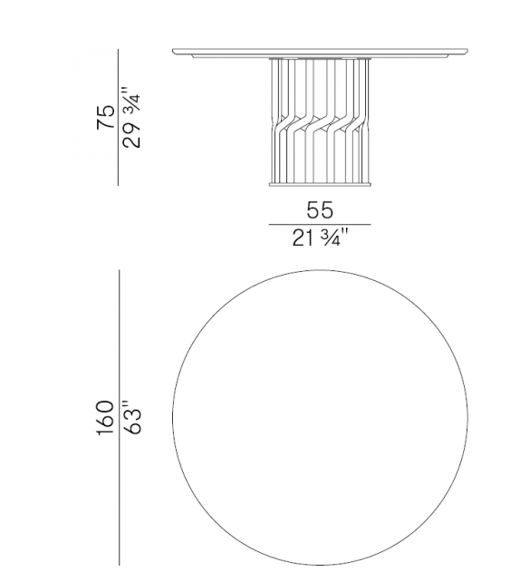 Intreccio Potocco Table