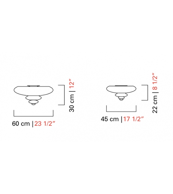 Pigalle Barovier & Toso Lampada da Soffitto