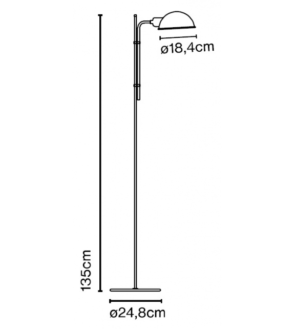 Funiculì Marset Lampadaire