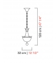 Fanali Veneziani 4428 Barovier & Toso Suspension